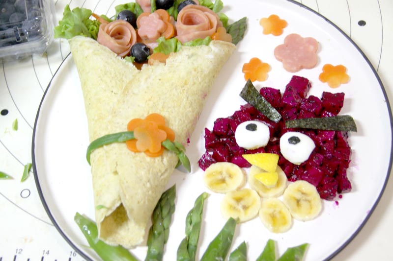 燕麦花束蛋饼