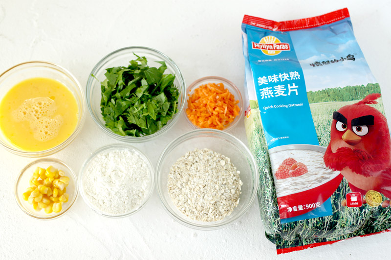 燕麦芹菜蛋饼