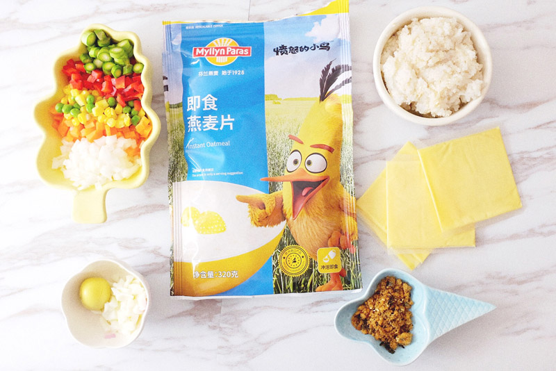 燕麦芝心饭团