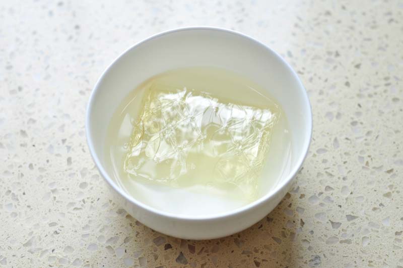 芒果燕麦布丁