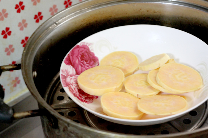 燕麦薯圆糖水