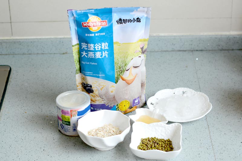 燕麦绿豆冰