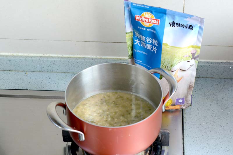 燕麦绿豆冰